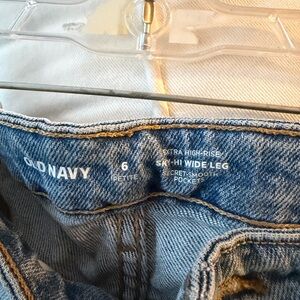 Old Navy wide leg jeans